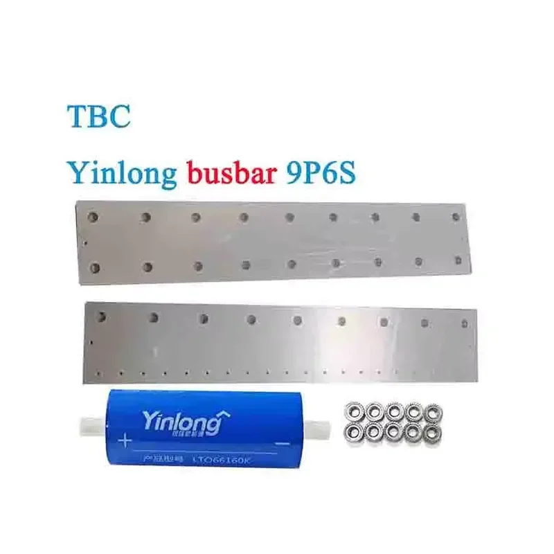 Flexible Aluminum Laminated Busbar Connector for 9P6S LifePo4 Battery Pack DIY Assembly High Current Conductive Strip
