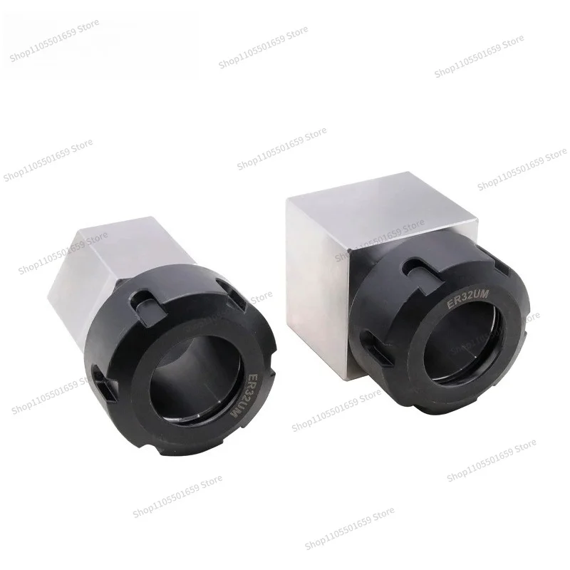 For ER-32 + HEX ER32 Square Hexagonal 2PCS Polygon Conversion Set Combination