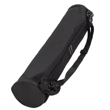 Bolsa de Yoga Portátil com Tapete de Borracha, Mochila Multifuncional Reforçada de Um Ombro, Bolsa Dobrável para Tapete de Yoga, Bolsa de Armazenamento
