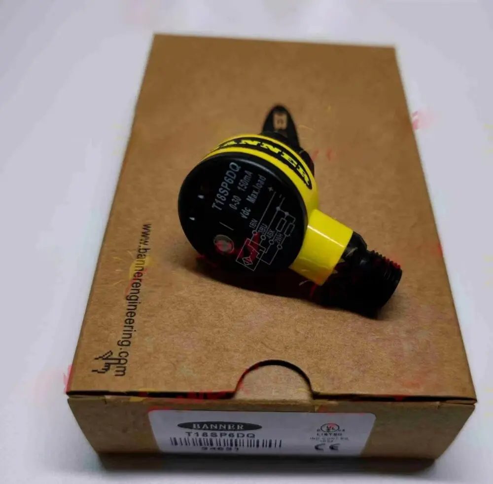 One Banner T18SP6DQ Photoelectric Switch New