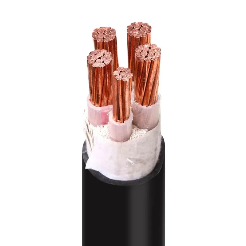 

【From China】Copper Electrical Power Cable 0.6/1KV YJV 3 Phase Copper Core 16mm 25mm 35mm 50mm Black PVC Sheathed Cables Wires