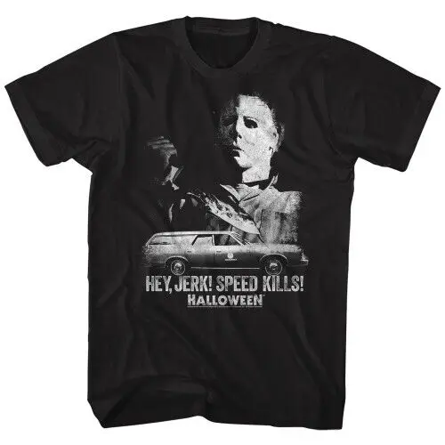 Halloween Speed Kills T Shirt Black