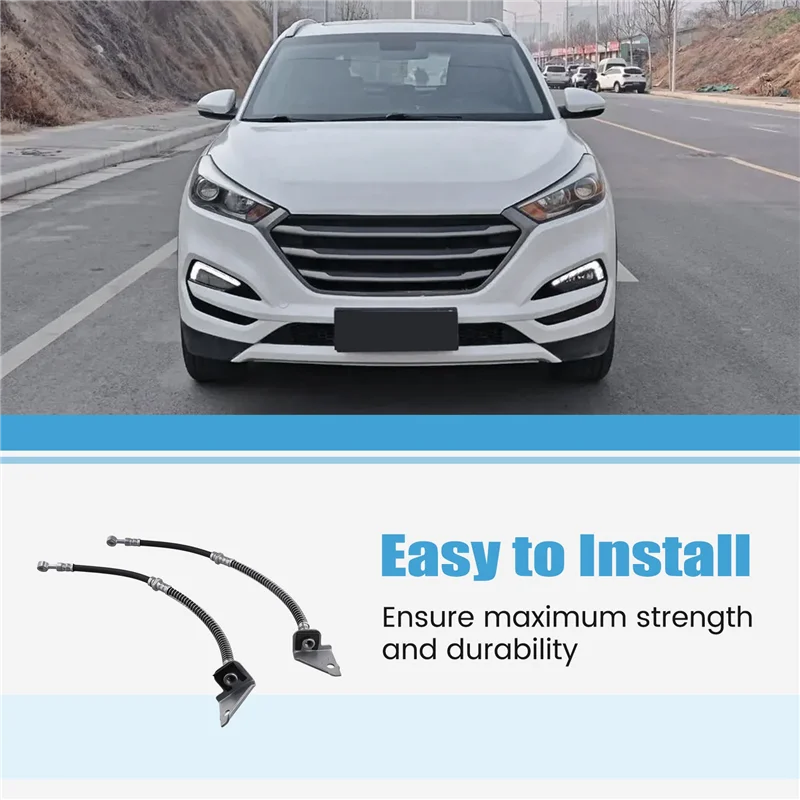 

Car Front Brake Hose Front Brake Automatic Tube Hose For HYUNDAI TUCSON 04-06 587322E000 587312E000