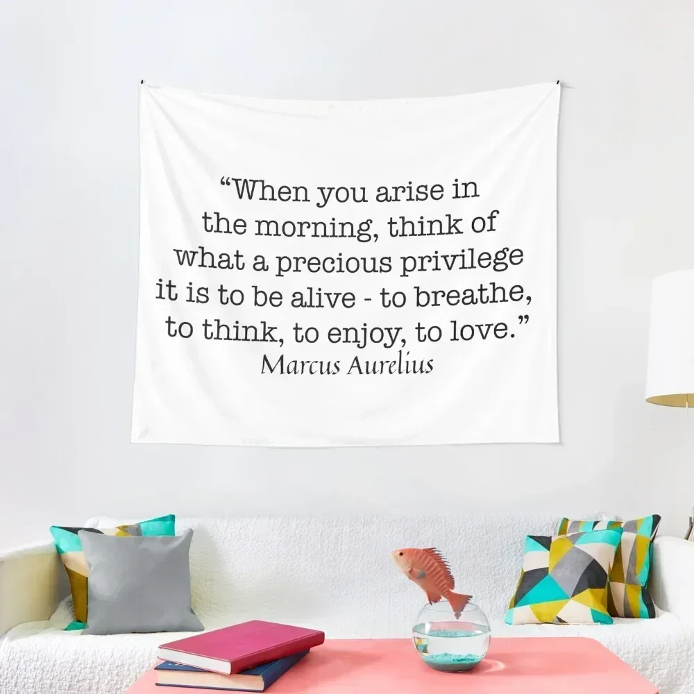 

Marcus Aurelius Quote Tapestry Room Design Room Decorating Aesthetic Things To The Room Tapestry