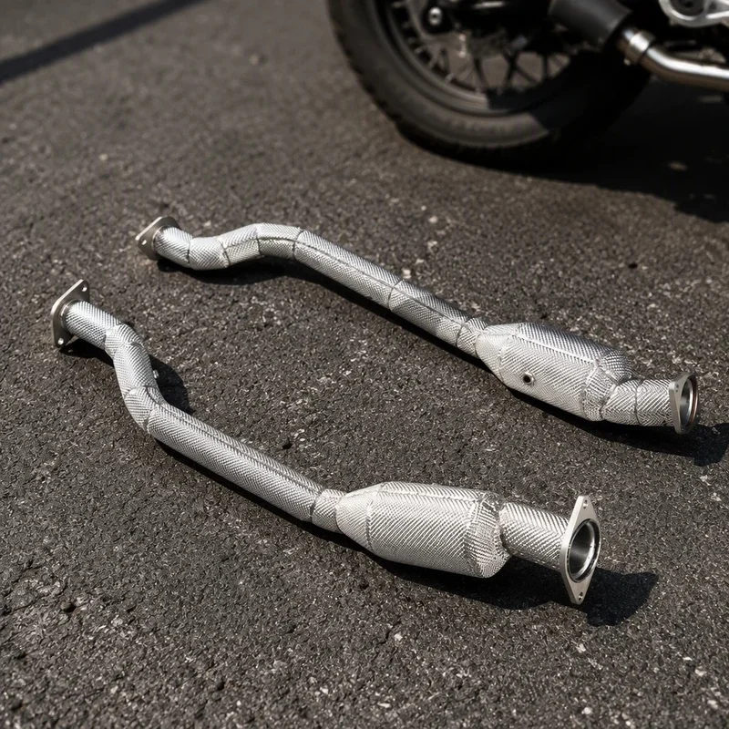 High Quality Downpipe for jeep Grand Cherokee SRT 6.4 Racing Performance Drain Pipe Header Exhaust Pipe