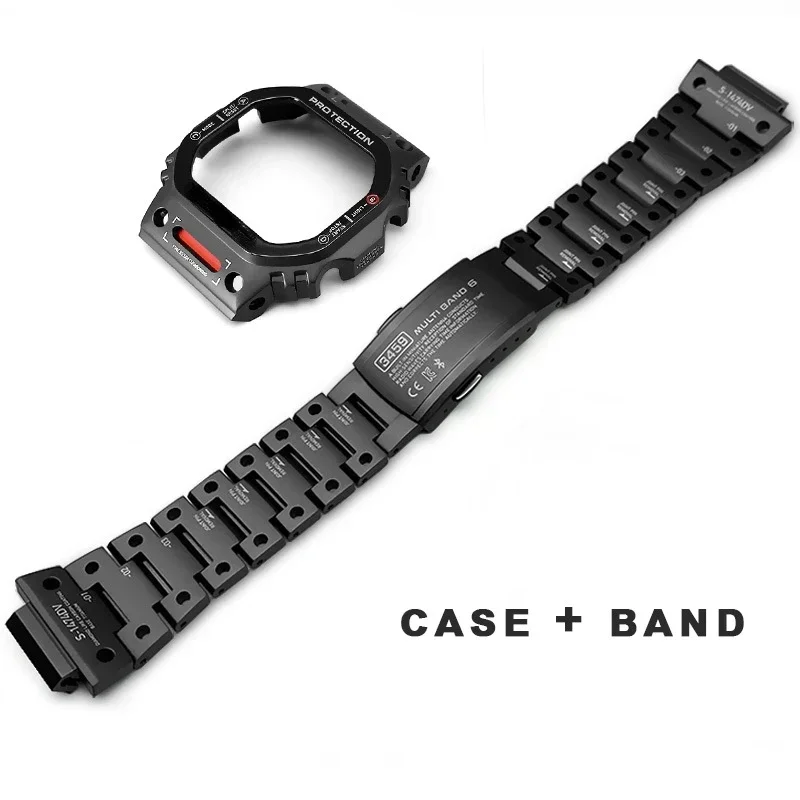 チタン修正キット DW-5600 メタルストラップケースベゼルセット GW