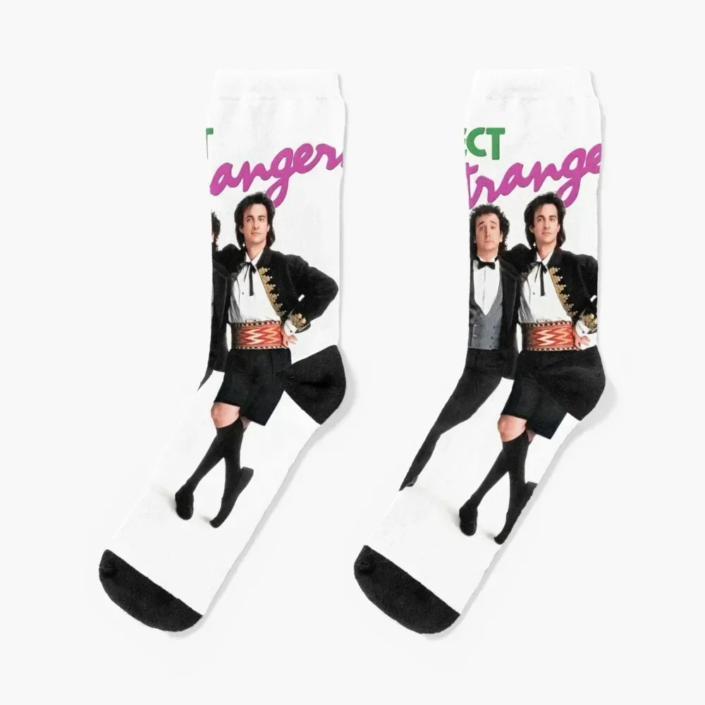 Perfect Strangers - vintage TV show Socks custom retro heated with print Men's Socks Luxury Women's