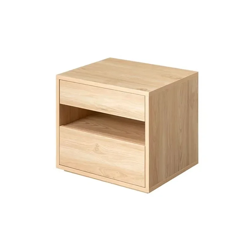 Nightstand Solid Wood Modern With Storage for Bedroom for Home Sturdy Construction, Bedside Table