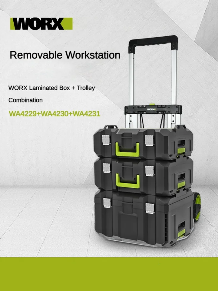 大村工　WA &ワルサー WORX Waterproof Tool Box 12.5L-25L Portable Storage