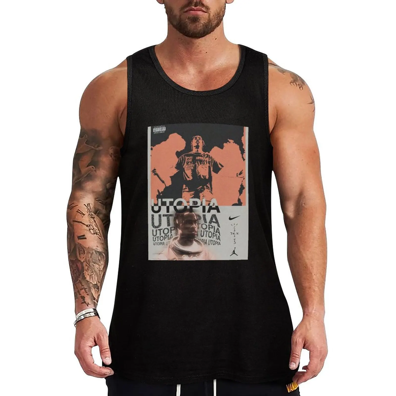 

When Cats Celebration Tank Top Men's gym articles sleeveless vests Men's cotton t-shirt