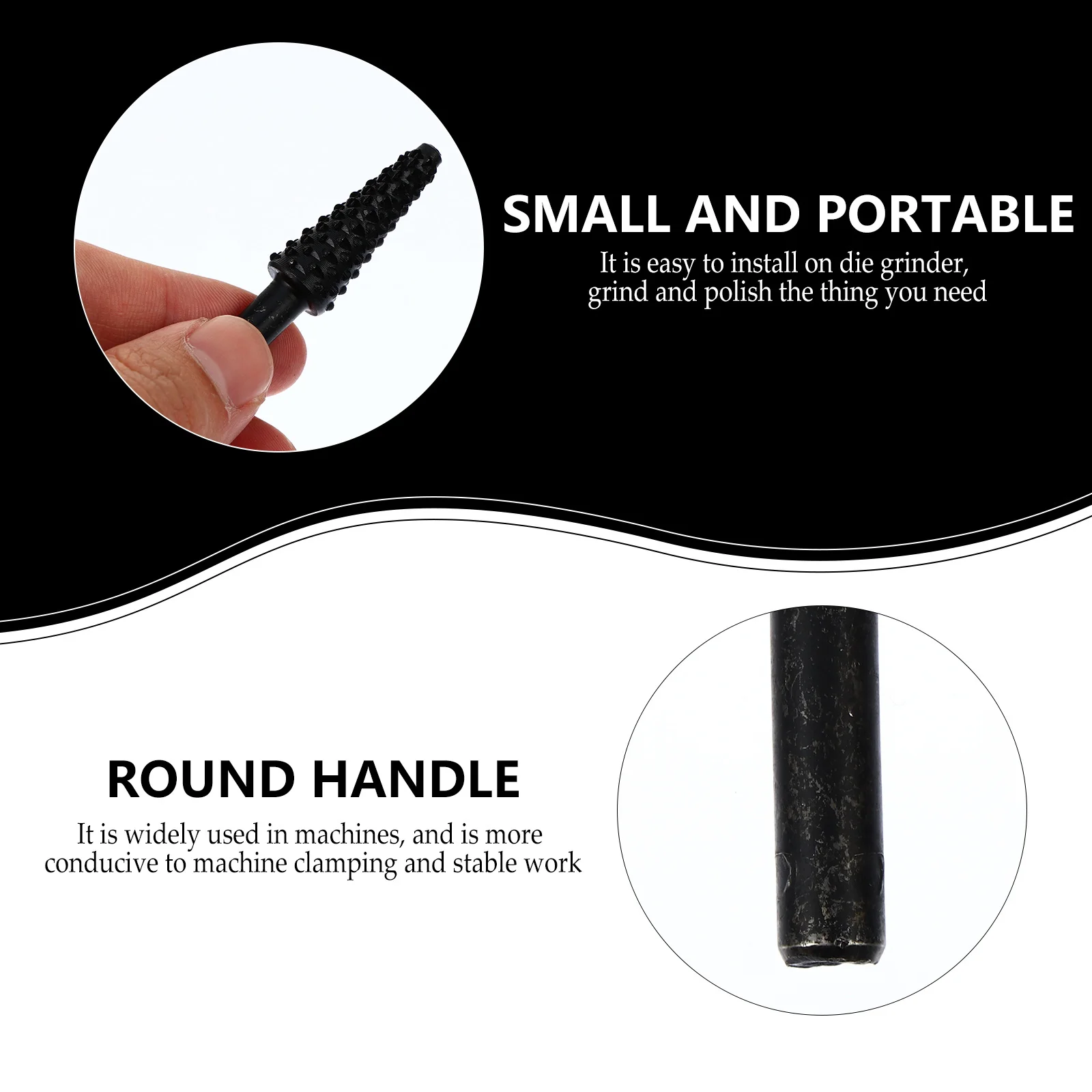 

Rotary File Set Stainless Steel Grinding Burr For Die Grinder Polishing Wood Metal Welding Spot Rotary Tool Accessory