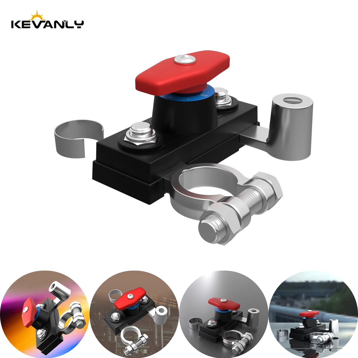 12V 24V Car Battery Cut Off Switch Disconnect Automatic Circuit Breaker Anti-Power Off Leakage Protector Universal