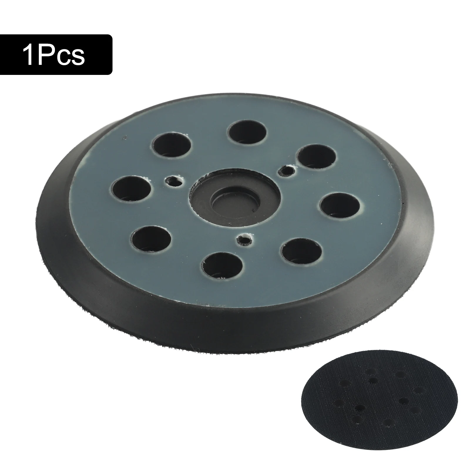 1pc 125mm 8 Holes Backing Pad Orbital Sander Pad Replacement For DW4388 W421/K D26451 BO5010/K BO5031/K