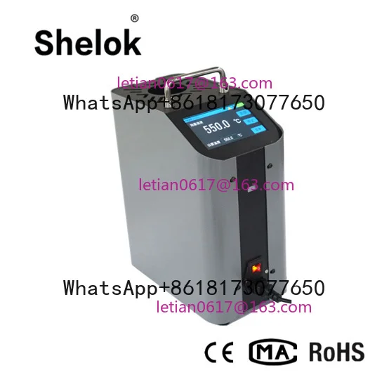 حار بيع عالية 1300C المحمولة الساخن الجاف كتلة معاير درجة الحرارة