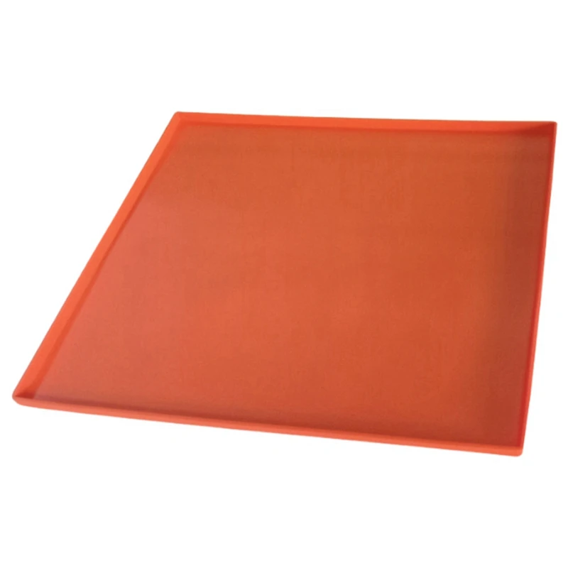 

Griddle Mat Silicone For Blackstone, Protective Cover Mats Griddle Top Covers For Blackstone Protector -Orange