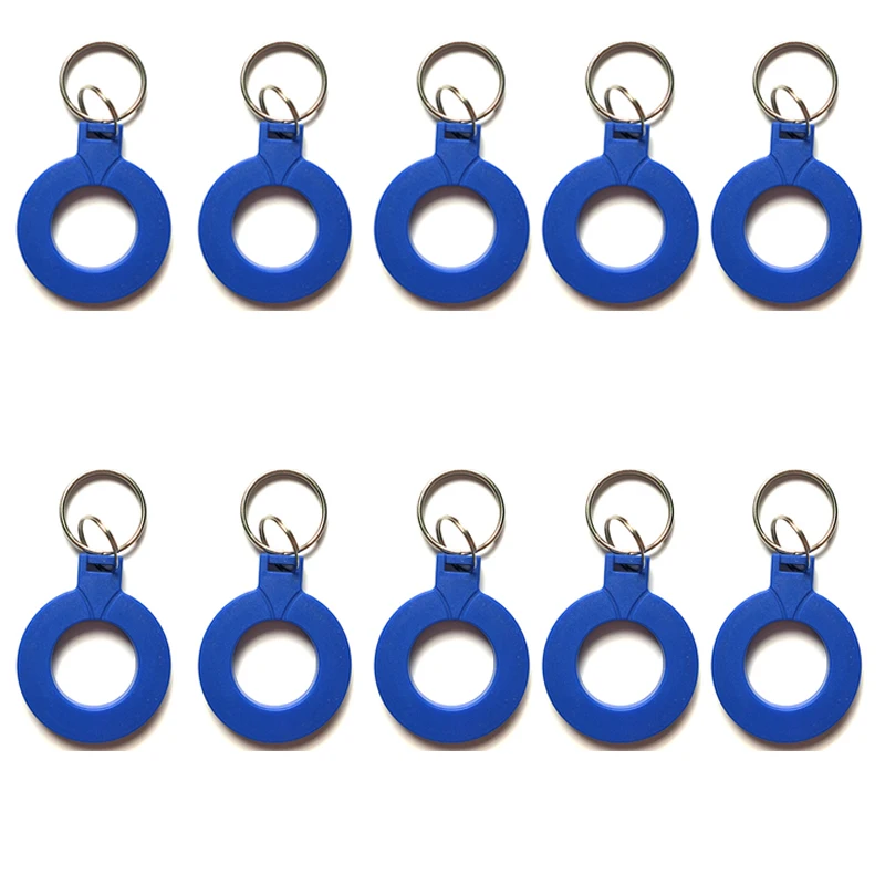 10pcs GEN2 CUID Android App MCT Modify UID Changeable NFC 1k MF s50 13.56MHz Keyfob Block 0 Writable 14443A Duplicator Clone