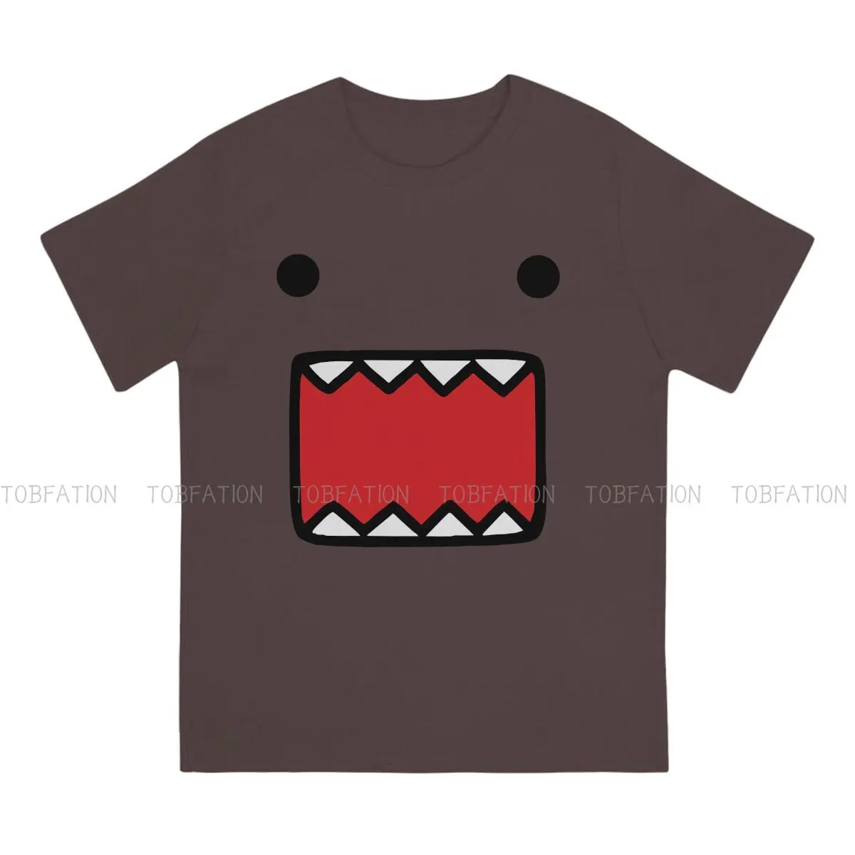 Domo Kun Doll Face Tshirt Homme Men Clothes 4XL 5XL 6XL 100% Cotton T Shirt