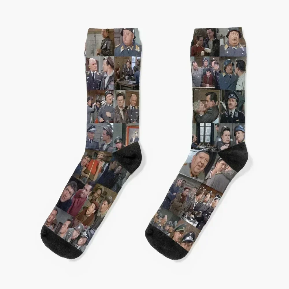 

Hogan's Heroes Socks football retro cotton custom Socks Man Women's