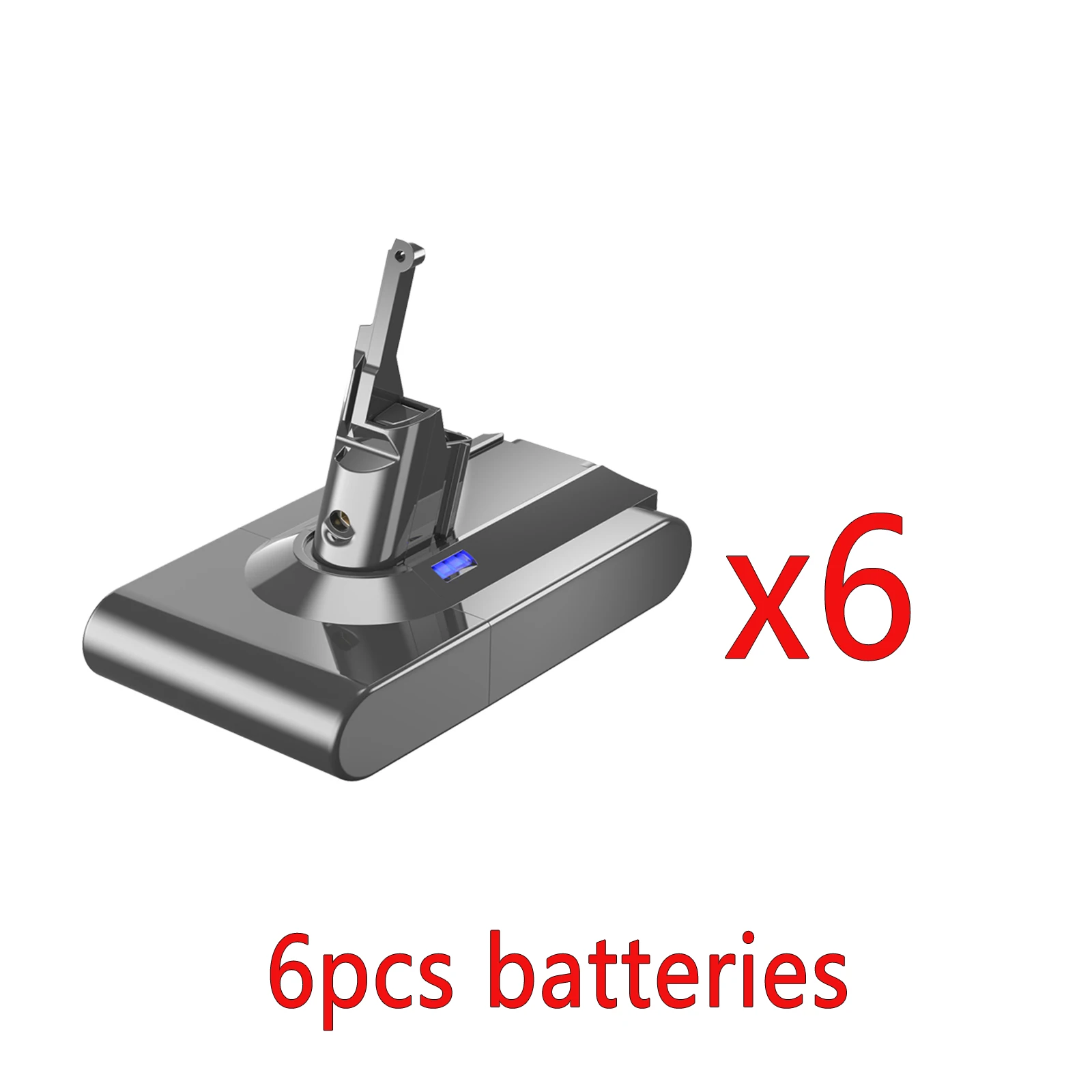 Bonacell 6000 mAh Ersatzakku für Dyson V8 V8 Absolute V8 Animal SV10 SV25 Staubsauger, kabellose Elektrowerkzeuge, Akku