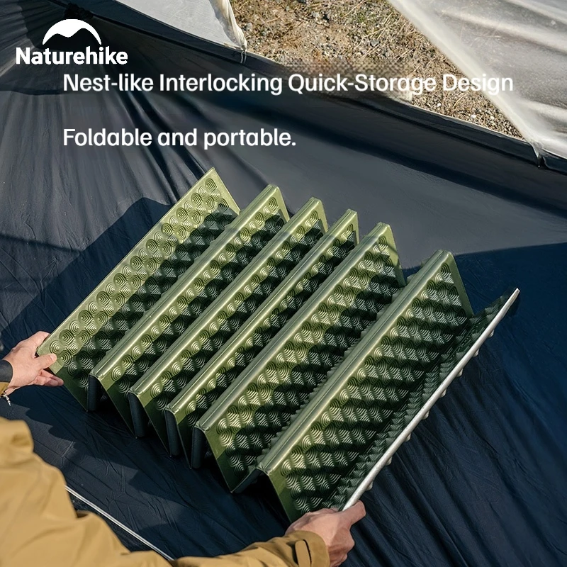 Naturehike Troues R2.6 Egg Nest Foldable Moisture-Proof Mat IXPE Materials Outdoor Camping Overnight Picnic Home Use Keep Warm