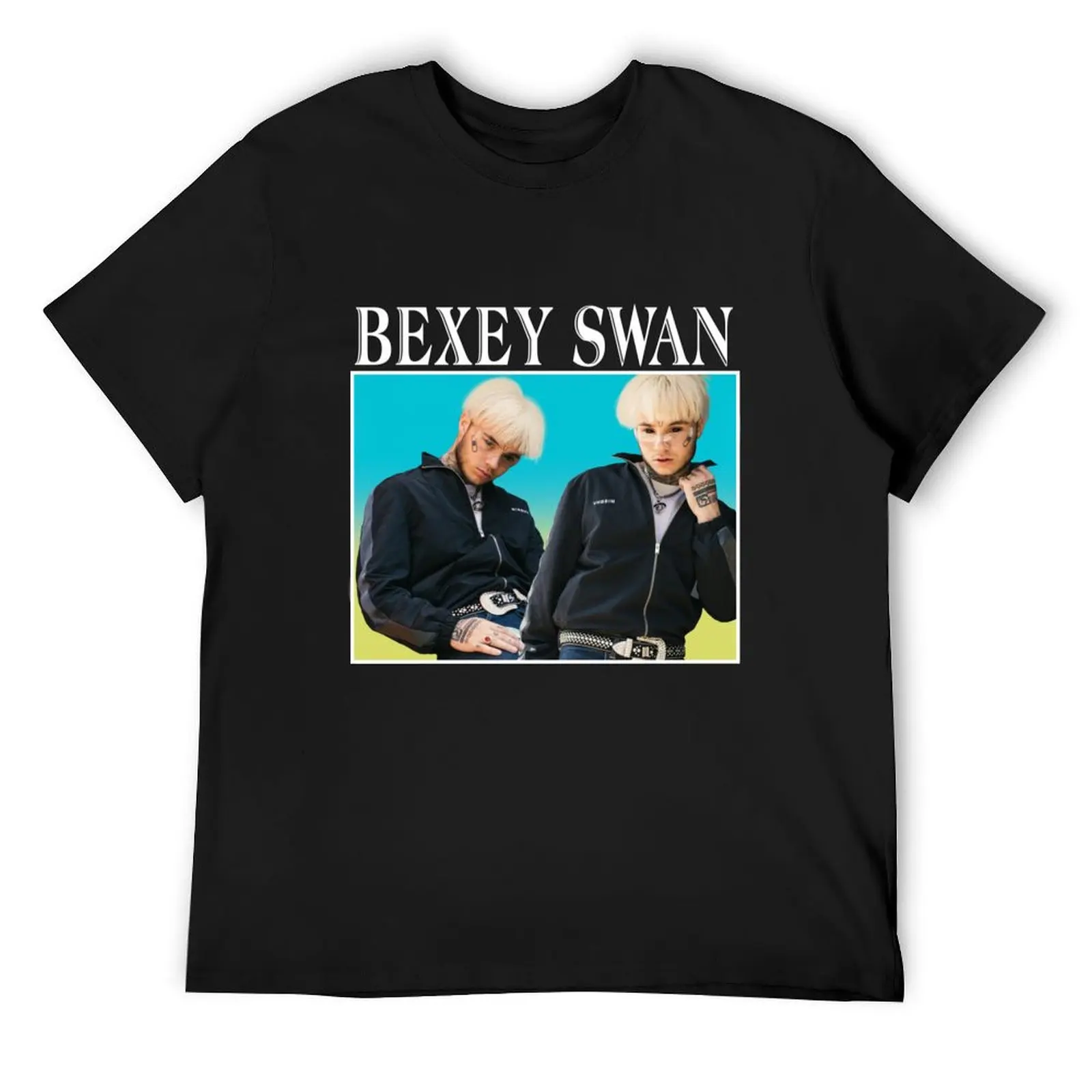 

Bexey Swan Gradient T-Shirt cotton man t-shirts tshirts personalised cheap stuff Funny t-shirts t shirt men 100℅ cotton
