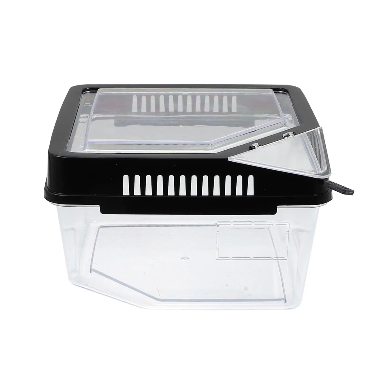 

Контейнер для кормления рептилий среднего размера, легкий, портативный, пластиковый, для черепах, пауков, змей, скорпионов, раков-отшельников