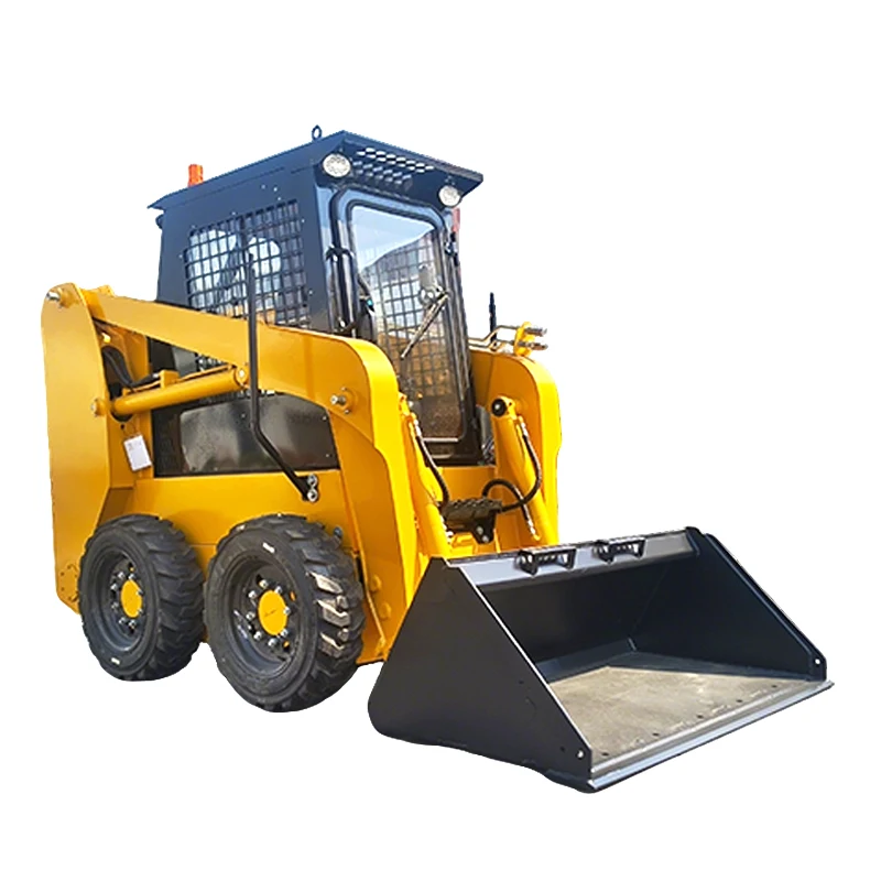 

Factory Wholesale Skid Steer Loader Fast Shipping Environmentally Compliant Skid Steer Loader Suitable for Garden Wheel Loader