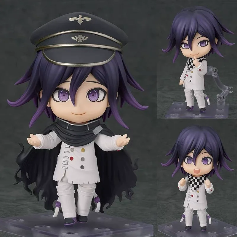 

2802 Danganronpa Kokichi Oma Q Version Posable Action Figure Anime Collection Desktop Ornament Model Gifts For Adult Fans