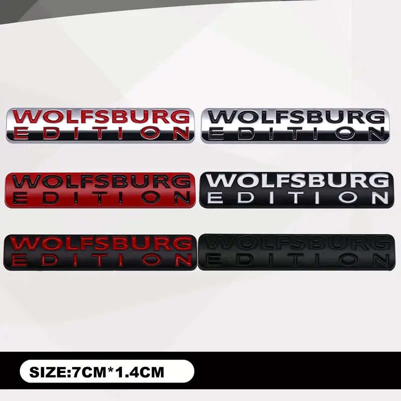 ملصق تزيين شعار لهيكل السيارة ، ملحقات سيارة فولكسفاغن جولف R ، GTI ، بيتل ، طوارق ، تيجوان ، باسات ، إصدار وولكيت #1