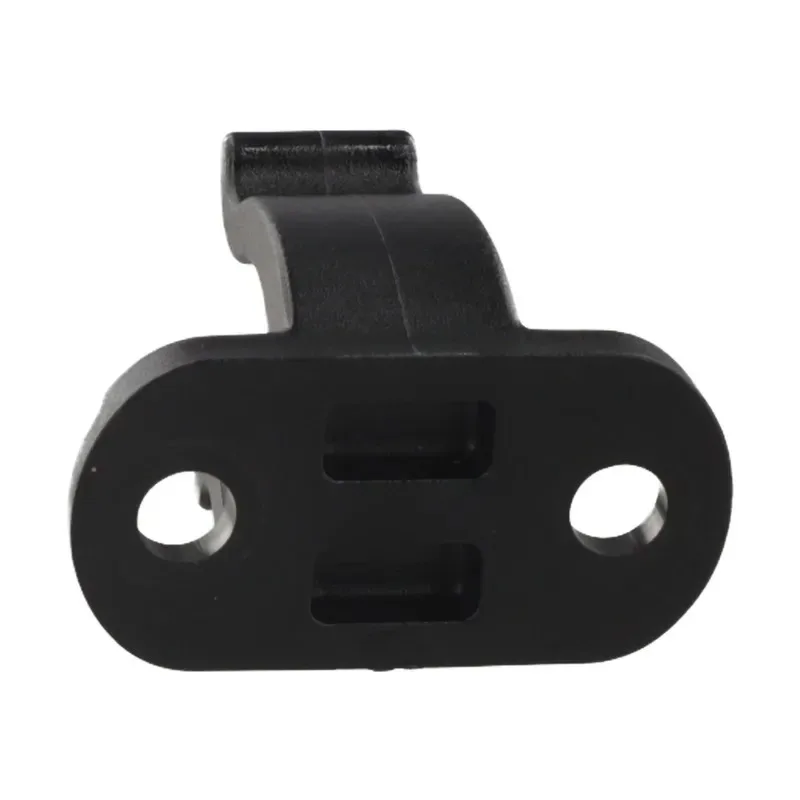 Sailboat Tiller Retaining Clamp, 16mm Inner Diameter Hook, Black Nylon Marine Hardware, for Boat Deck Extension Rod Holding