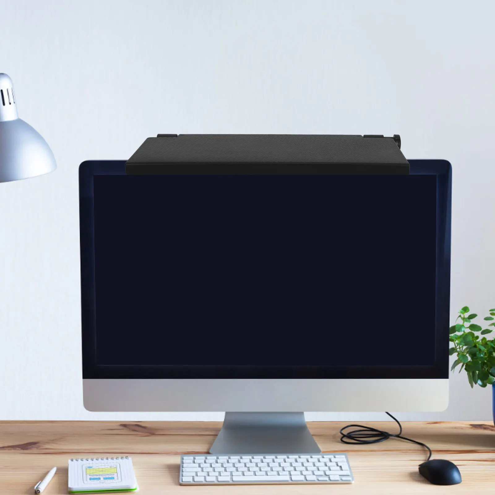 TV Screen Top Storage Shelf Monitor Rack Holder Router Organizer Convenient Space Saving TV Top Shelf Router Holder