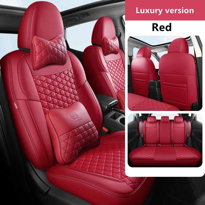 Custom Fit Car Accessories Seat Cover for 5 Seaters Full Set Mashappi Leather Specific For2019-2022 year Nissan Qashqai J10 J11