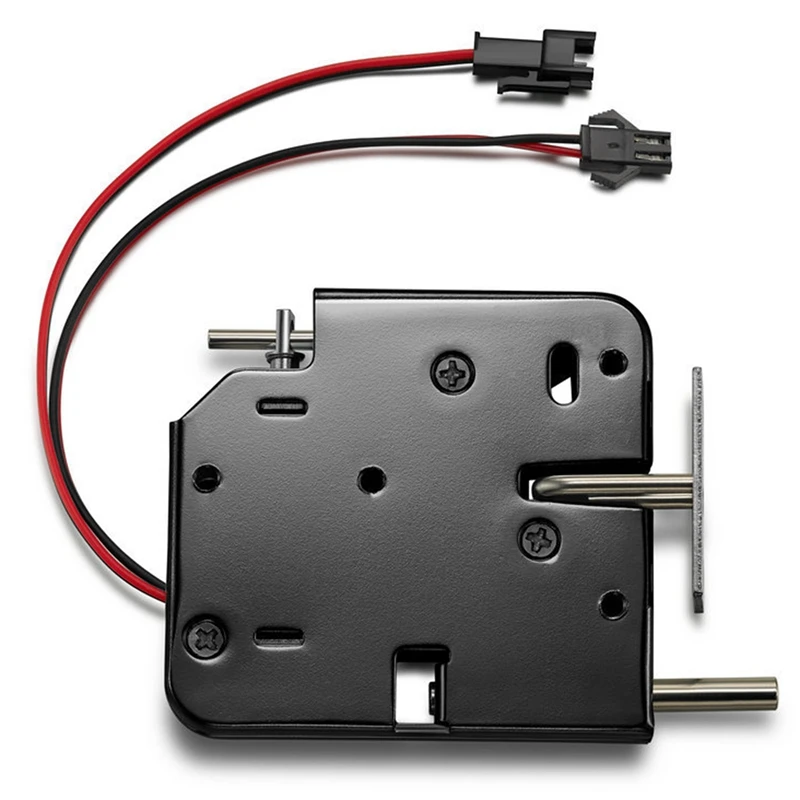 12V 2A Intelligent Electronic Control Electromagnetic Lock, Locker Express Cabinet Lock, Access Control System Cabinet