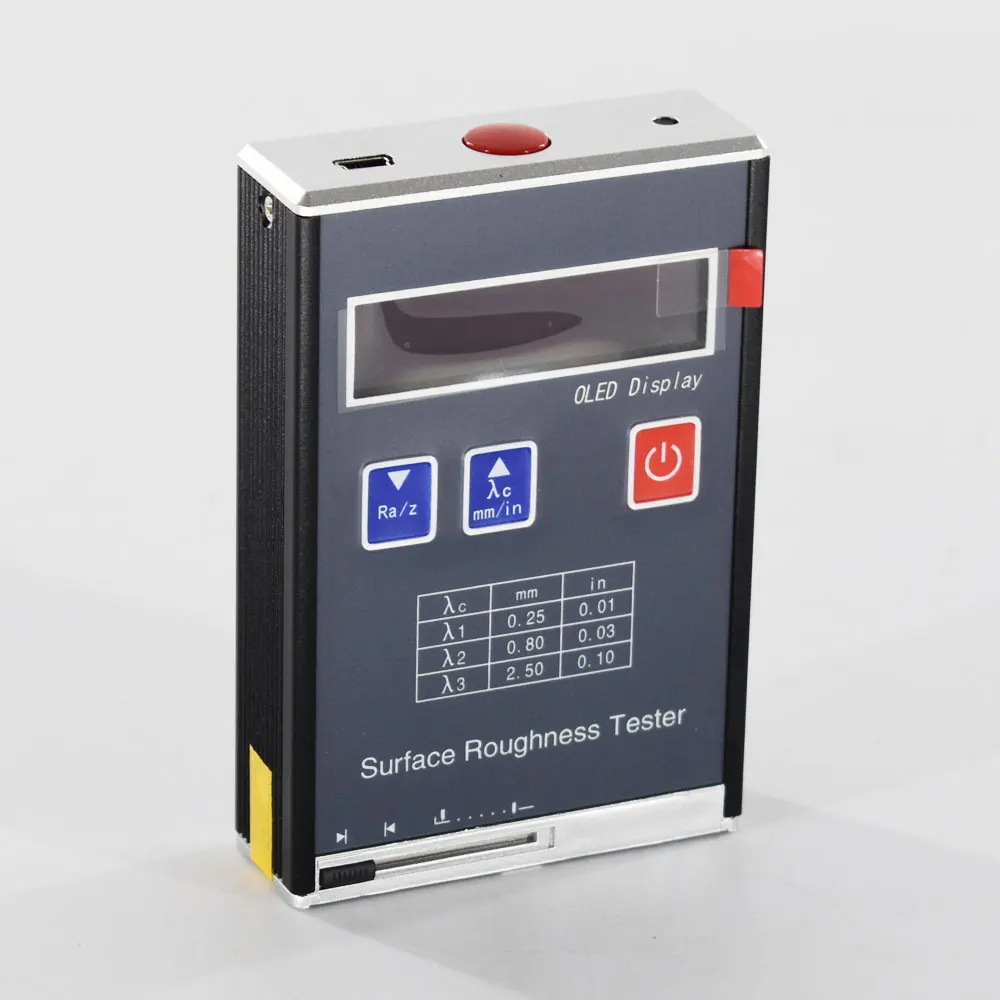 Digital Surface Roughness Tester NDT110 The roughness of metal andnon-metallic surface meter Ra: 0.01~15.000μm Rz:0.1~50μm