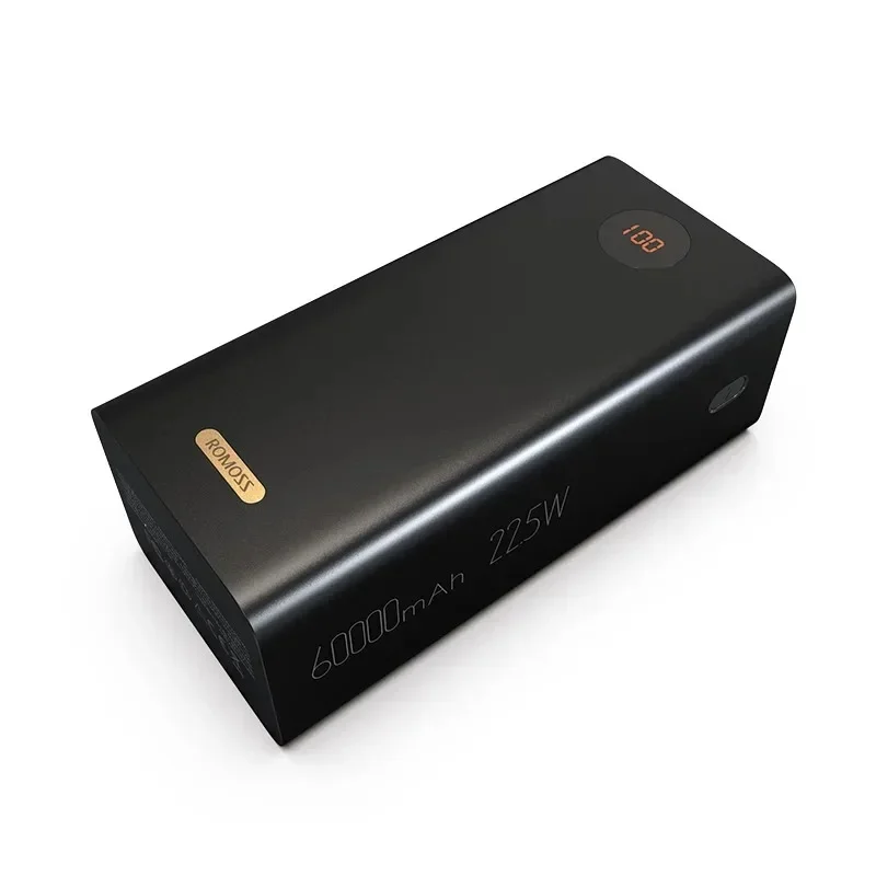 Original Romoss PEA60 Power Bank 60000mAh PD QC Quick Charge Portable External Charger For Laptop iPhone Xiaomi Power Bank