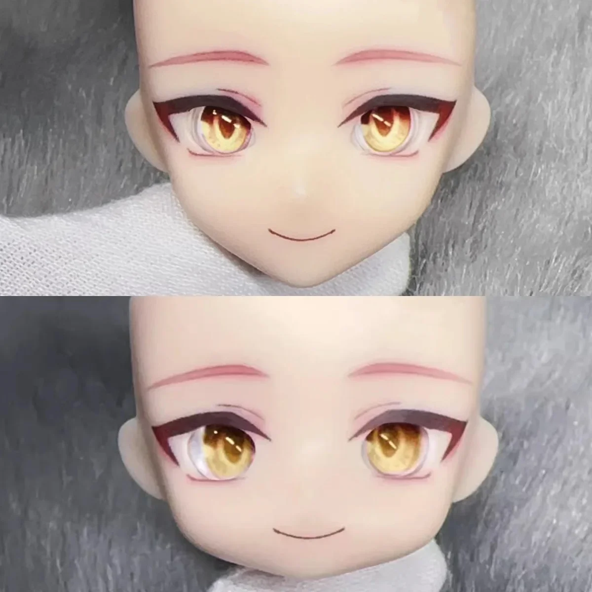 

Anime Jiaoqiu Ob11 Ob22 Ob24 Face Handmade Open Eyes Eyeballs Faceplates Game Faceplate Doll Accessories