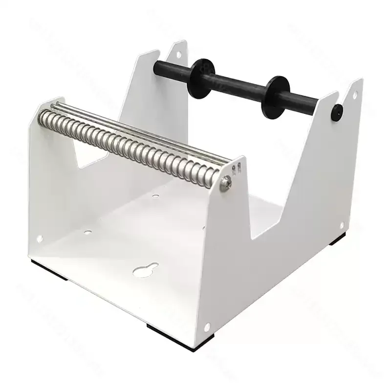 Manual Label Distributor 10‑120mm, Barcode Tag Separator, Thermal Sensitive Sticker Peeling Equipment