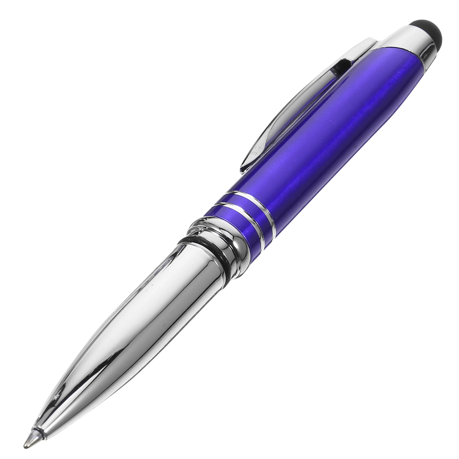 

LED Lamp Ballpoint Pen Writing Capacitive Stylus Pens for Touch Screens Light Tip Multi-use Multifunction