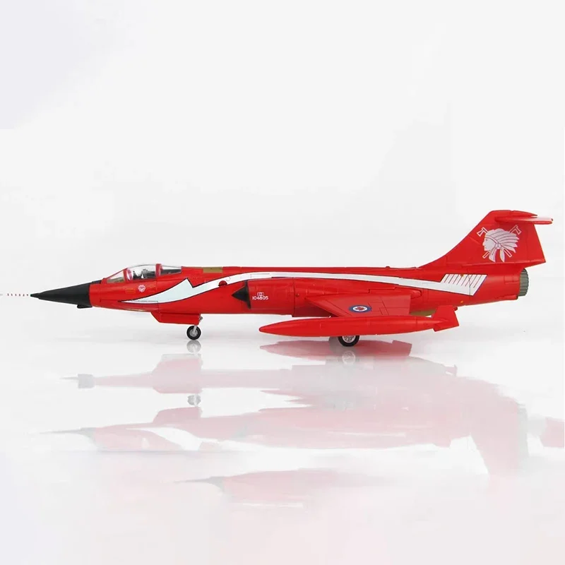 Diecast 1:72 Scale CF-104 StarFighter 421st Squadron 1983 Alloy Finished Simulation Model Souvenir Gifts For Adult Boy