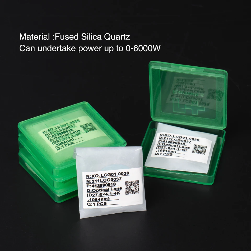 Original Raytools Windows Laser Optical Protective Lens 30x5 27.9x4.1 37x7 30kw 20x2 24.9x1.5 18x2 For Fiber Laser Machine Lens