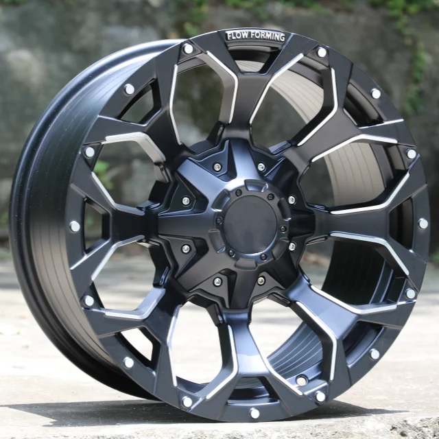 Jantes de alumínio Jy 16 17 18 19 polegadas 4x4 para rodas de carro de passageiros e caminhões captadores e SUVs