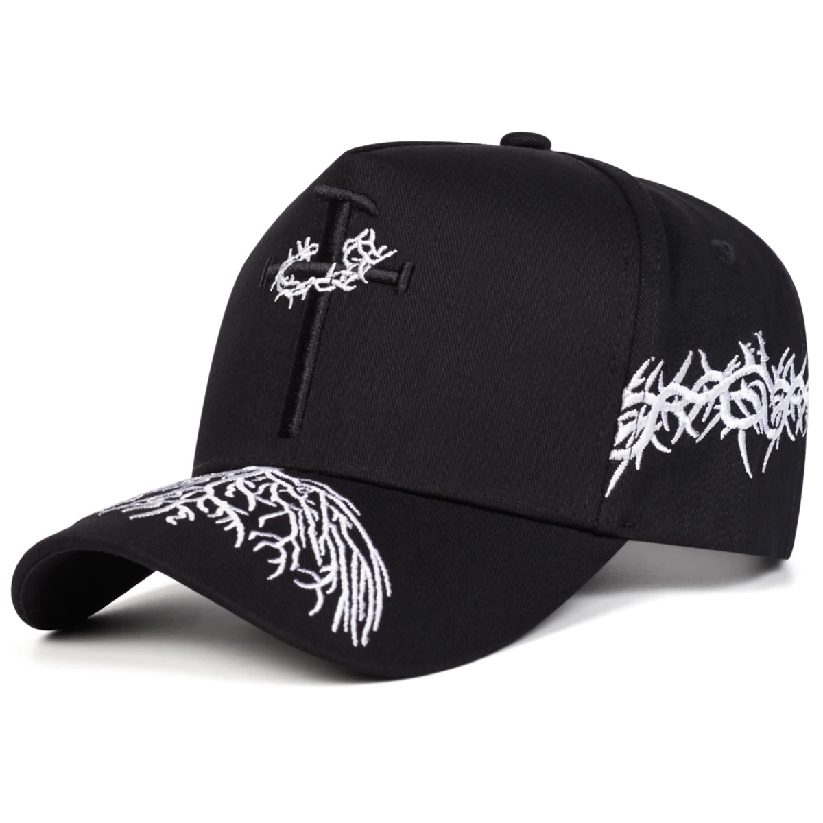 Unisex Iron Wire Nail Embroidery Baseball Caps Spring Autumn Outdoor Adjustable Casual Hats Sunscreen Hat Sports Cap