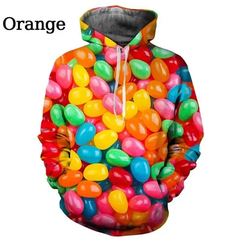 Fashion 3D Print Candy Snack Bag Sugar Fashion Casual Hoodies Sweatshirts For Men Women Kids Long Sleeve Pullover Hoodie Hooded