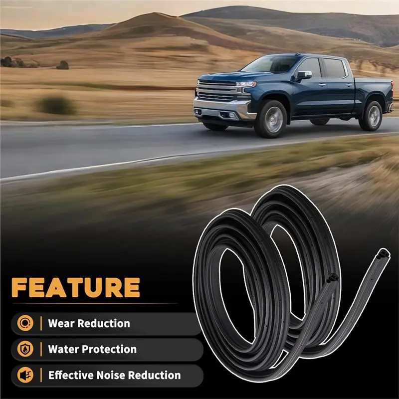 NEW HOT In Stock-Weatherstrip Seal 22766400 15860833 For Silverado 1500 2500 2500 HD 3500 HD Front Door 2007-2013