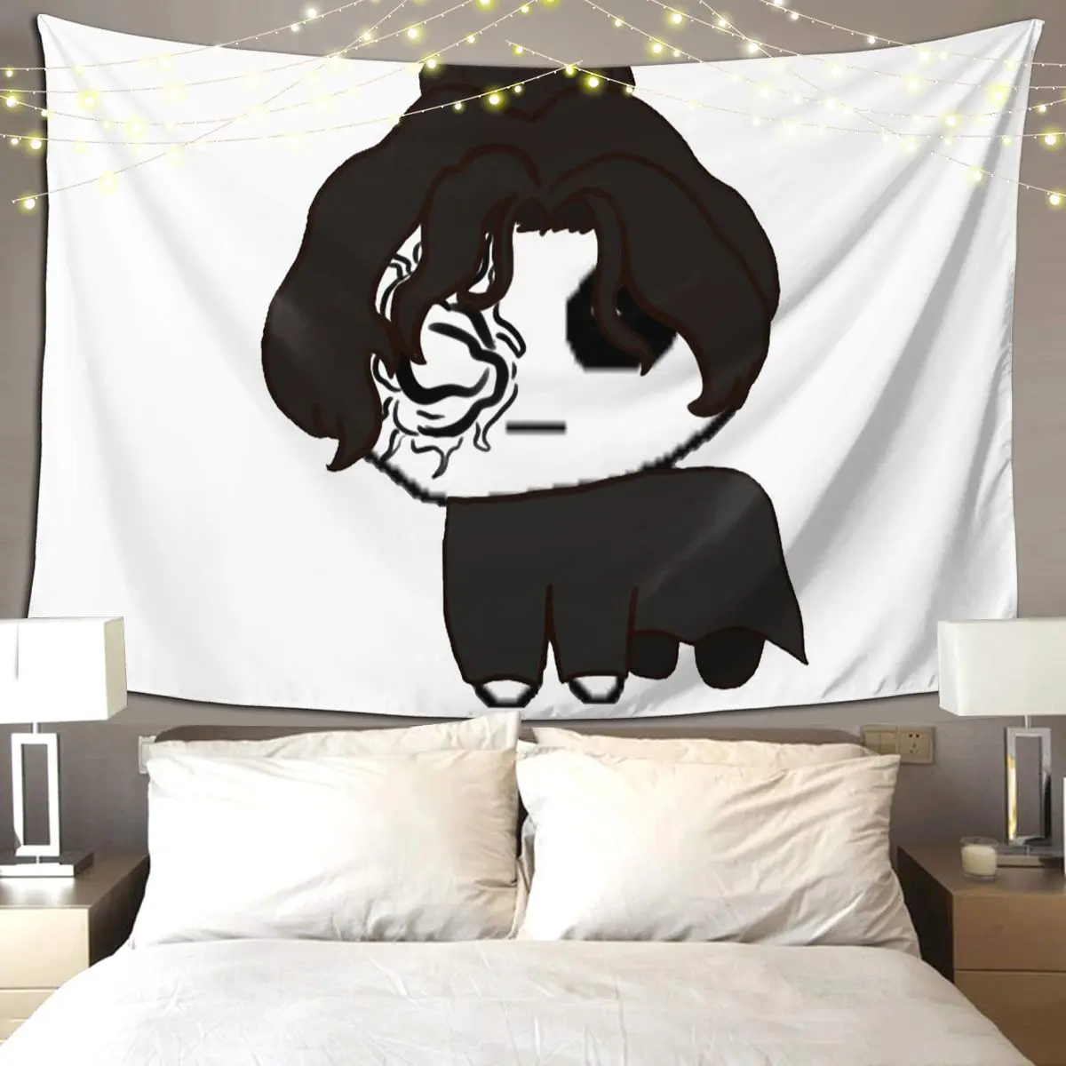 

Donna Beneviento TBH Creature Tapestry Hippie Wall Hanging Aesthetic Home Decor Tapestries for Living Room Bedroom Dorm Room