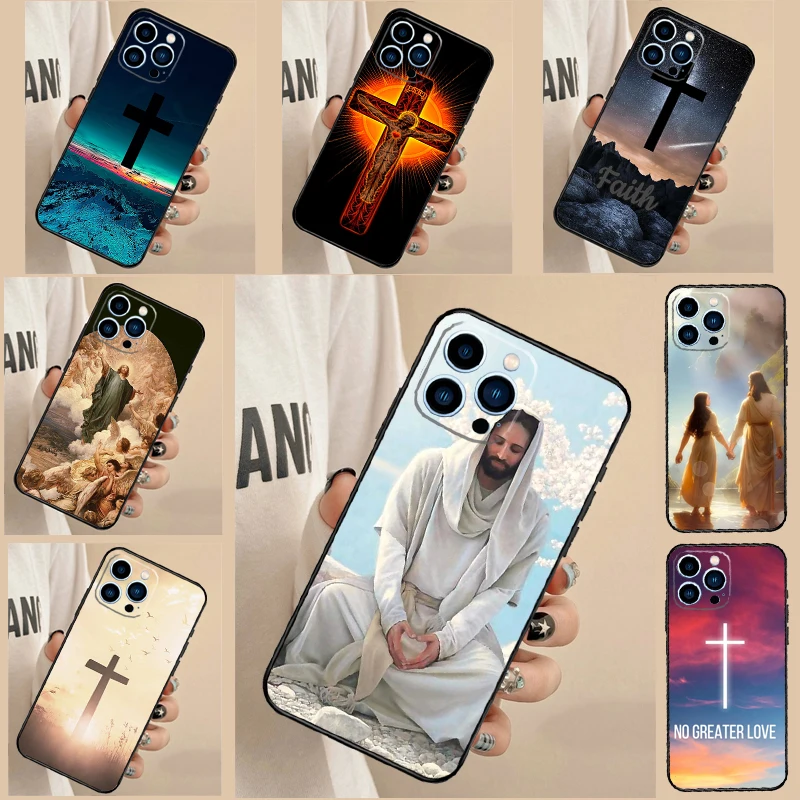 غطاء يسوع ديني مسيحي جديد لهاتف OPPO رينو 12 F 13F 14F 11F 10 11 13 14 Pro 7 8 Lite OPPO Find X9 X5 X6 X8 Pro #1