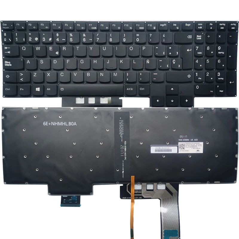 YD Russian/US/UK/French/Spanish latin Laptop Keyboard For Lenovo Legion 5 Pro-16ITH6H 16ITH6 16ACH6H 16ACH6 16IAH7H 15ACH6 17ACH