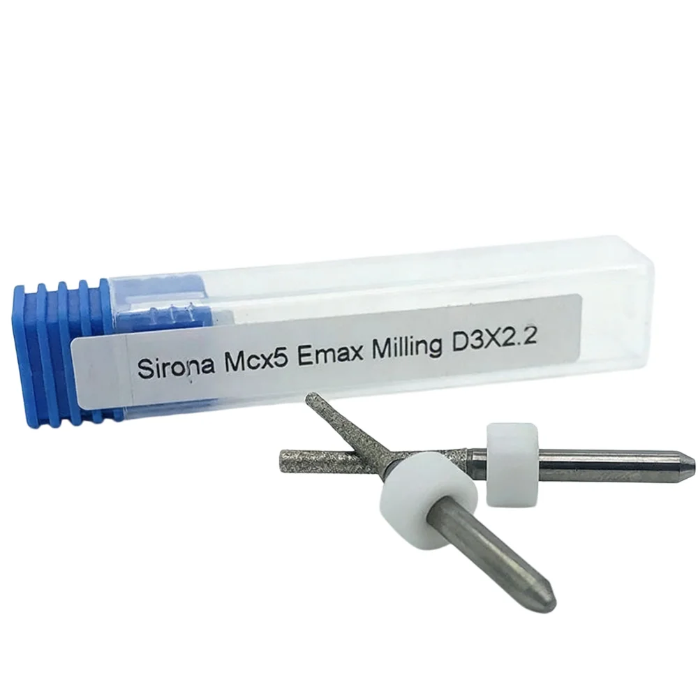 1PC Sirona MCX5 Milling Burs for PMMA/ Emax/ Zirconia Dental Material Coating CAD CAM Cutter Dental Milling Machine Milling Burs