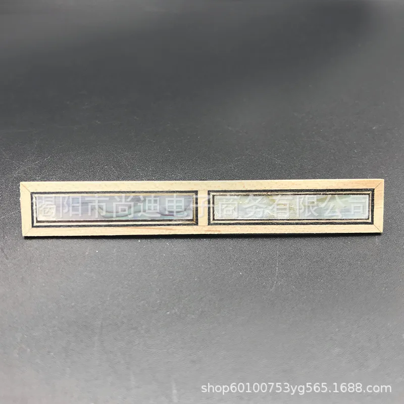 

Classical Guitar Bridge Bone Shell Inlaid Wood Decorative Applique Perfect for Acoustic Guitar Accessories Musical Instrument