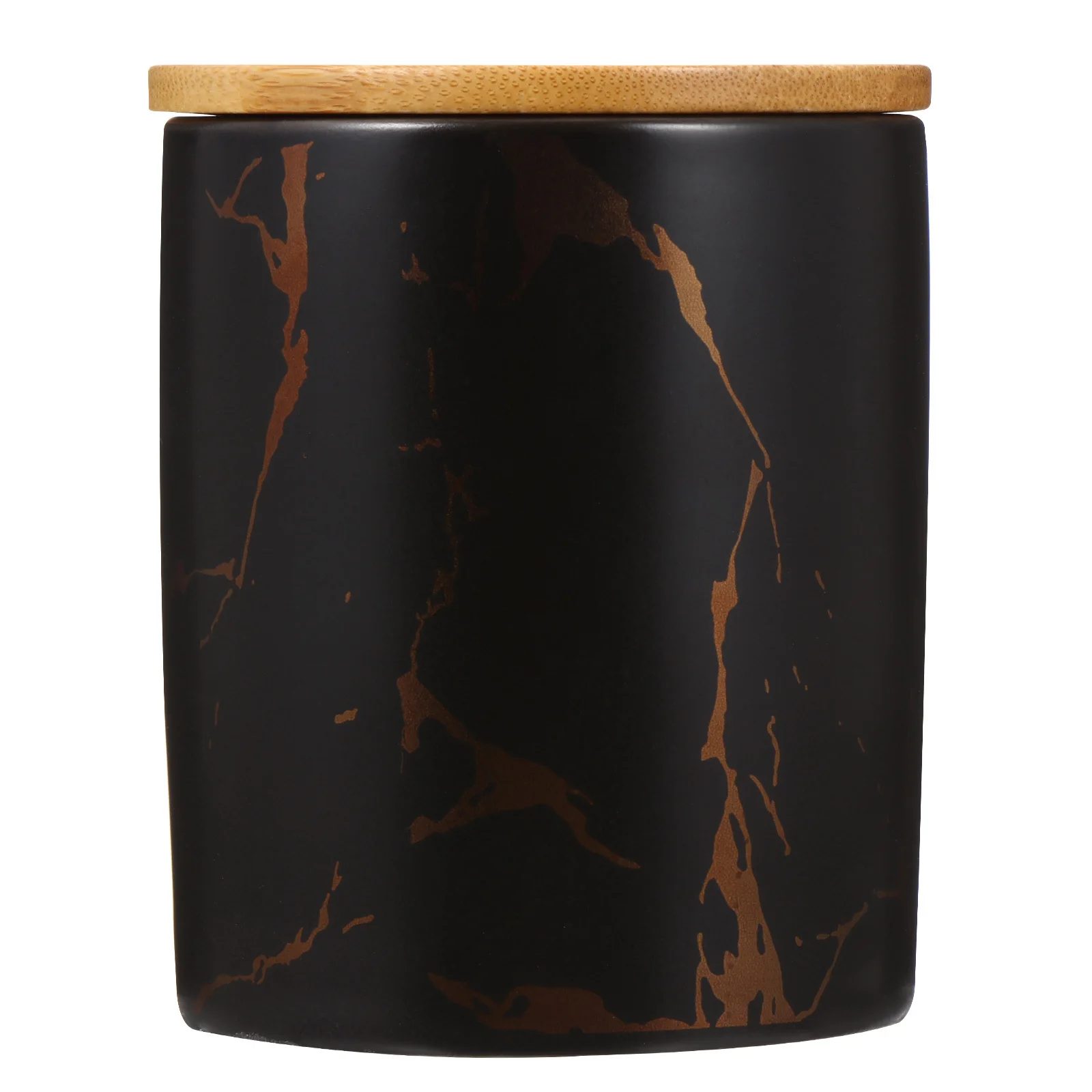 

Marble Grain Ceramic Sealing Can Moisture Proof Storage Container For Tea Coffee Beans Dried Fruits Candy Cotton Swabs Reusable